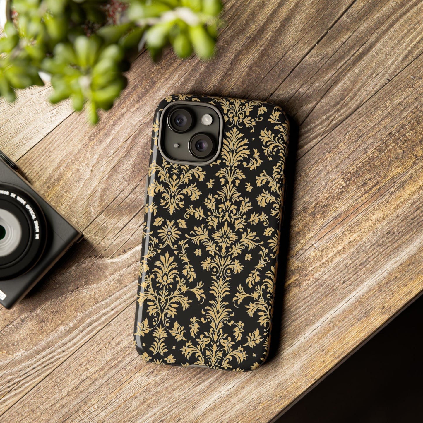 Elegant Floral iPhone Case - Tough, Stylish Protection