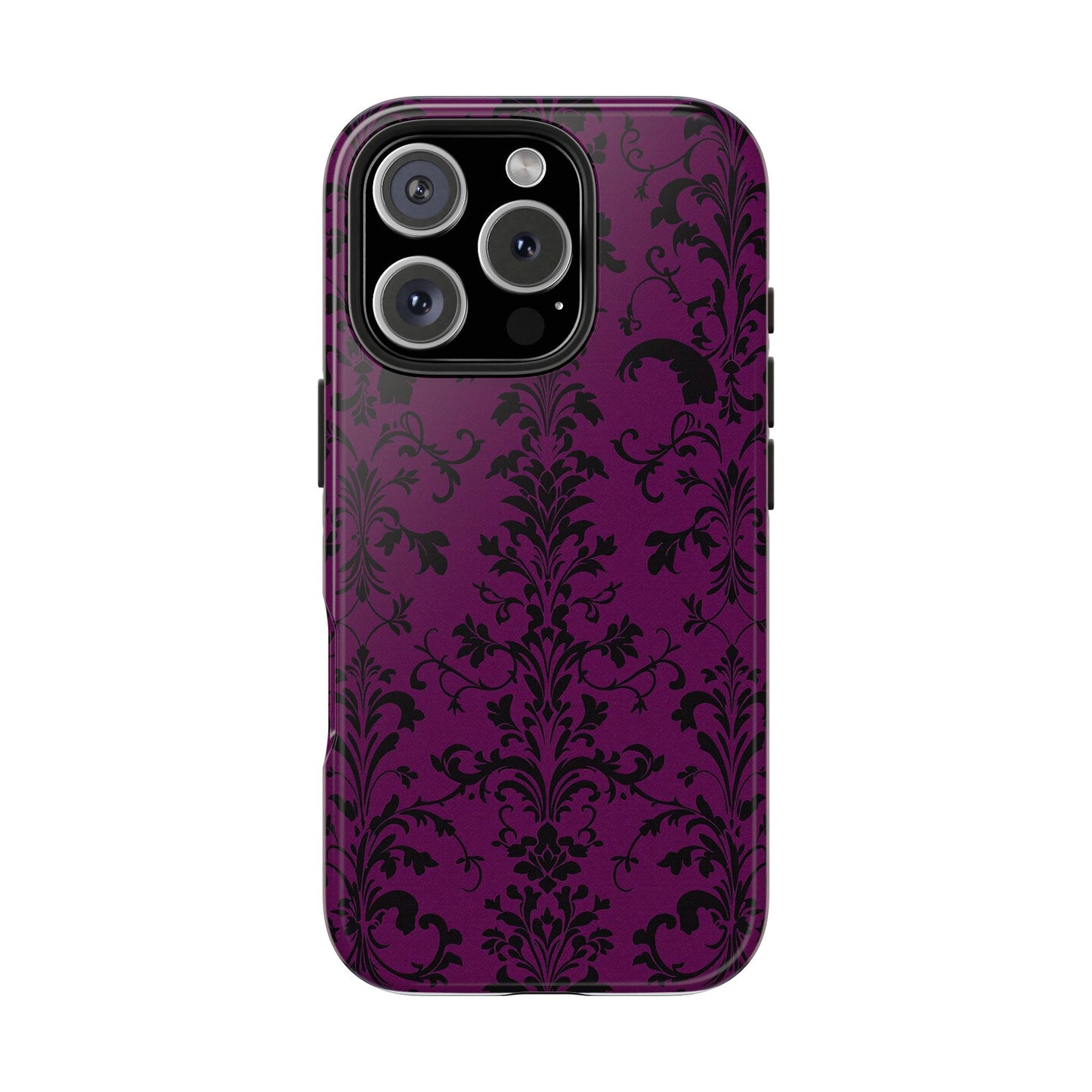 Elegant Damask Tough Phone Cases for Protection and Style