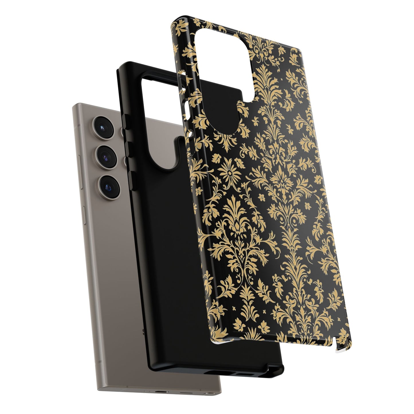 Elegant Floral iPhone Case - Tough, Stylish Protection