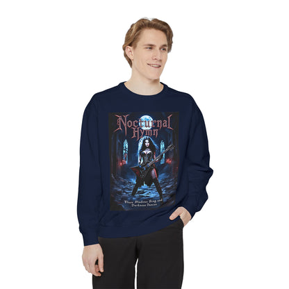 Nocturnal Hymn Unisex Sweatshirt - Embrace the Shadows in Style