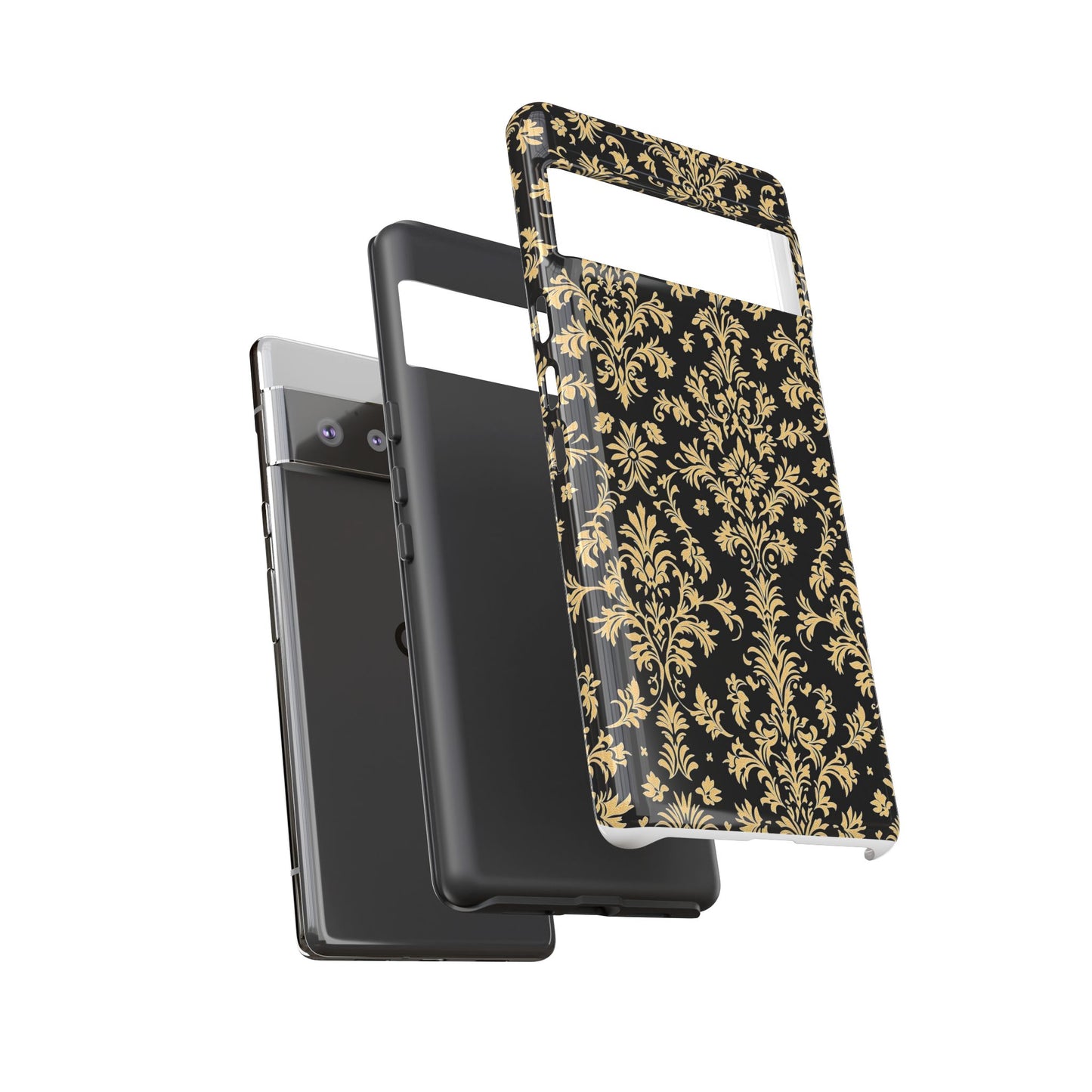 Elegant Floral iPhone Case - Tough, Stylish Protection